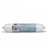 Feed'it & Treat Pure Kanin (400g) – Hypoallergen Treningspølse (Hund/Katt)