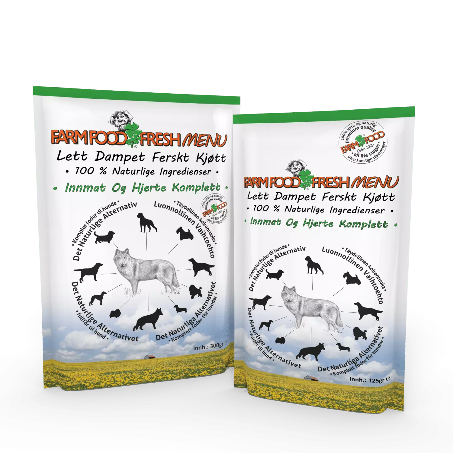 Farm Food Fresh Menu Heart & Tripe 10*300gr kartong