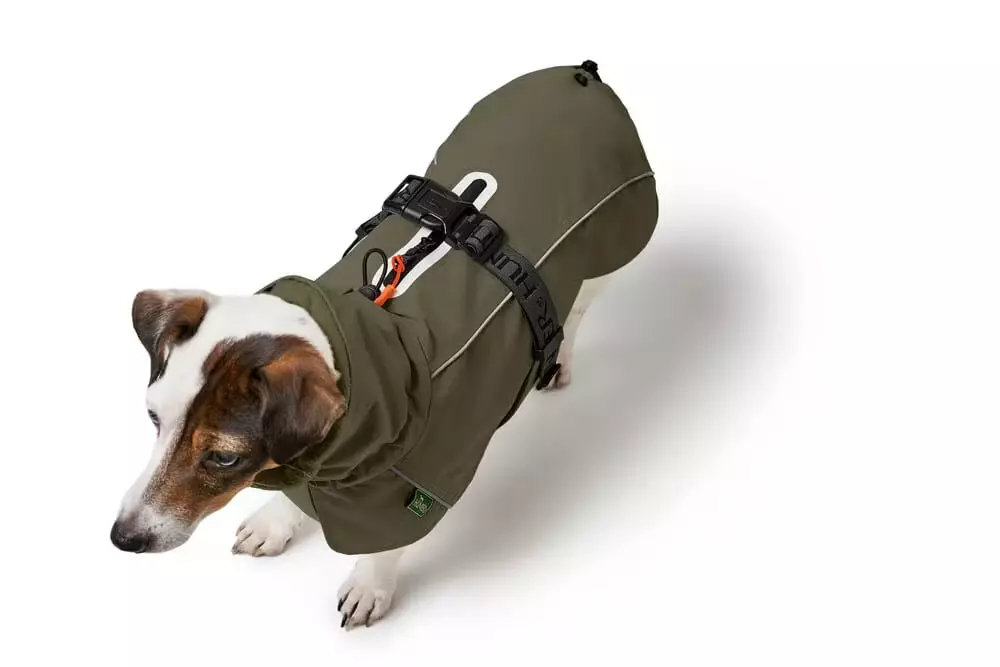 Coat Nordby Dachshund 40cm Polyester olive green