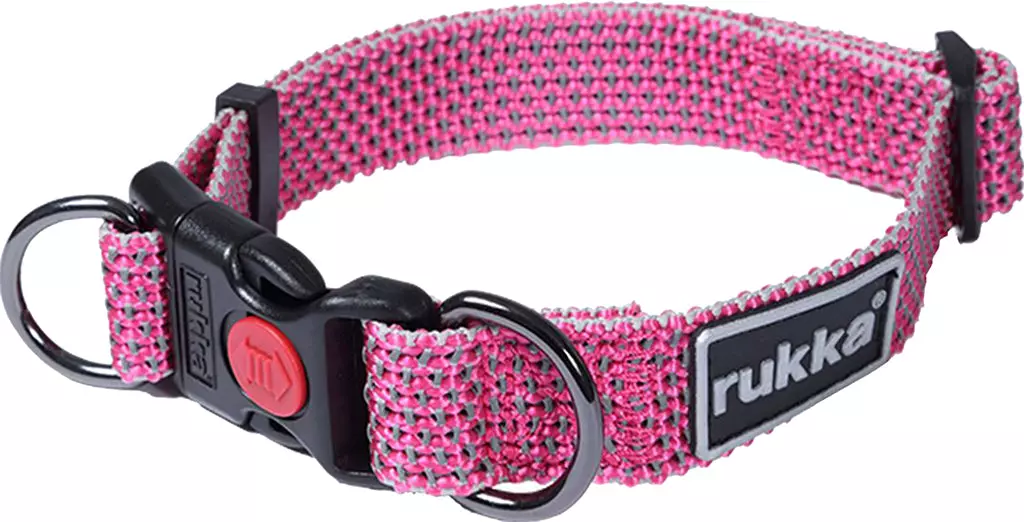 Rukka Pets Star Halsbånd rosa M
