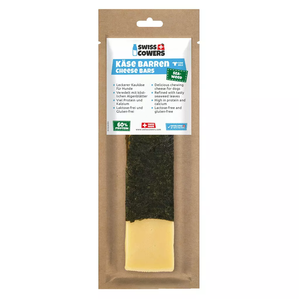 SwissCowers Cheese Bars Seaweed L