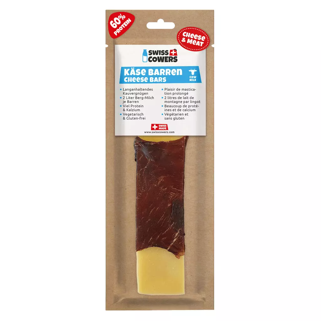 SwissCowers Cheese Bars Black Angus L
