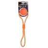 Dog Comets Vortex Ball med Tau – Oransje Reflekterende Flyteleke for Hund