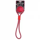 Dog Comets Vortex Ball med Tau – Rosa Reflekterende Flyteleke for Hund