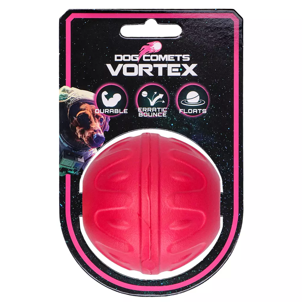 Dog Comets Vortex bal Rosa