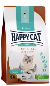 Happy Cat Sensitive Hud & Pels 1,3 kg – Tørrfôr for Følsom Hud (Biotin & Omega 3/6)