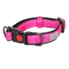 Rukka Pets Solid Halsbånd Rosa Str. L – Lett og polstret hundehalsbånd med neoprenfôr