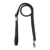 Rukka Pets Solid Leash Sort Str. S – Justerbart leiebånd med neoprenpolstring for optimalt grep