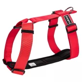 Rukka Pets Form Y-sele Rød Str. L – Ergonomisk hundesele med neoprenpolstring