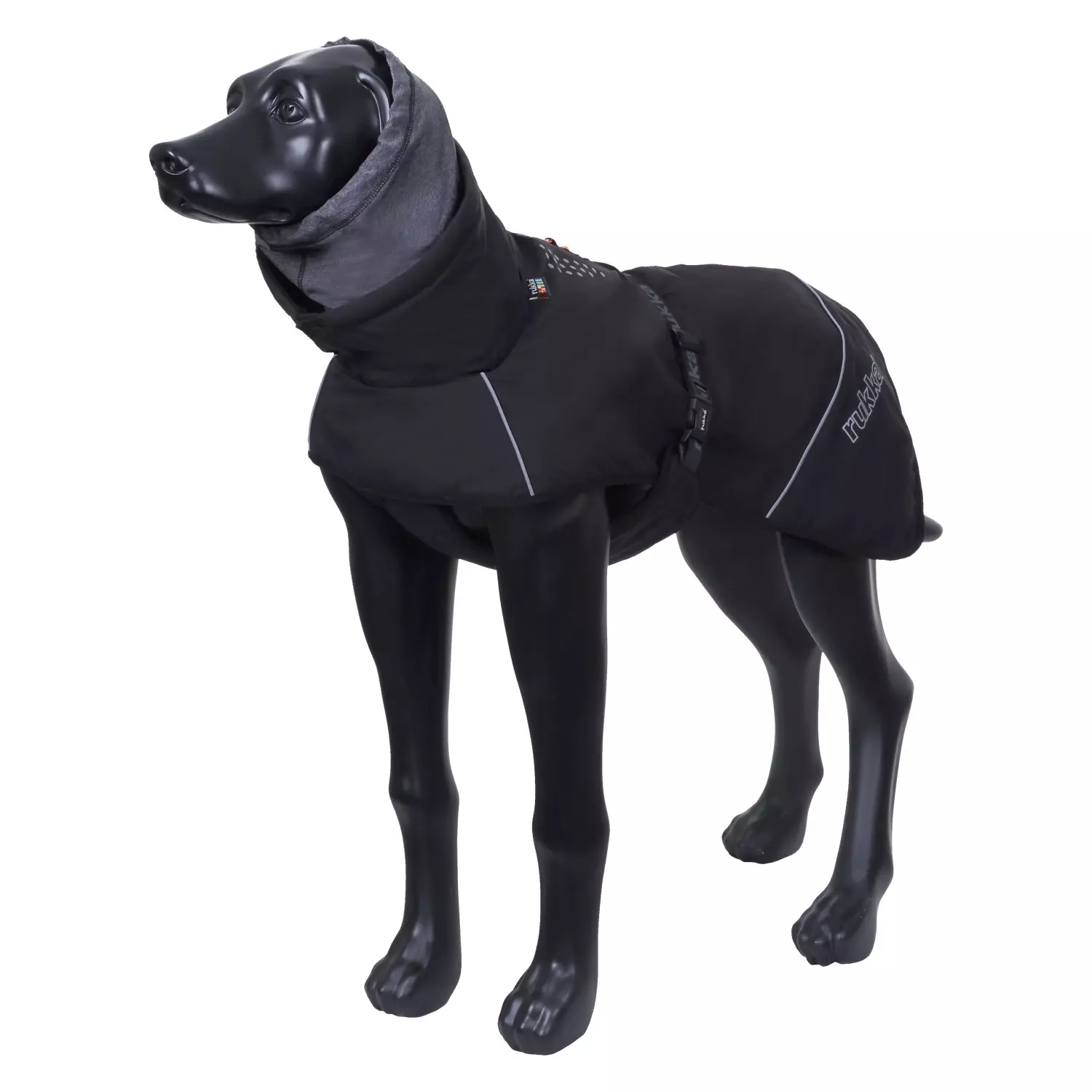 Rukka Pets Warmup 2.0 Coat Str. 40 – Isolerende vinterdekken med avtakbar tubehals og seleåpning