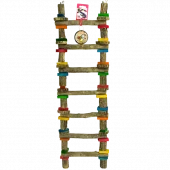 Birrdeeez Papegøjetrappe med masser af bide aktivitet, 7 trin