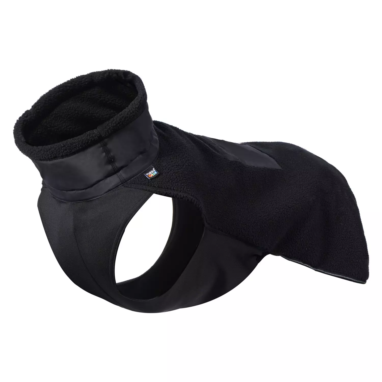 Rukka Pets Lucky Fleecejakke, Sort str. 30 – Lett og varmt dekken til hund