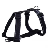 Rukka Pets Form Y-sele Sort Str. S – Ergonomisk hundesele med neoprenpolstring
