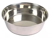 Hundeskål i rustfritt stål med gummikant – Ekstra stor antiskli matskål 2,5L