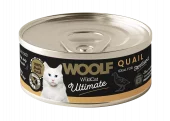 Woolf Wildcat Ultimate Kattefôr Quail Pate 85 g