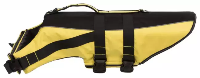 Flytevest til hund M 45 cm – Sikker redningsvest for hund opptil 30 kg