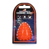 Dog Comets Cosmic Egg Oransje S – Slitesterk og flytende hundeleke med pipelyd