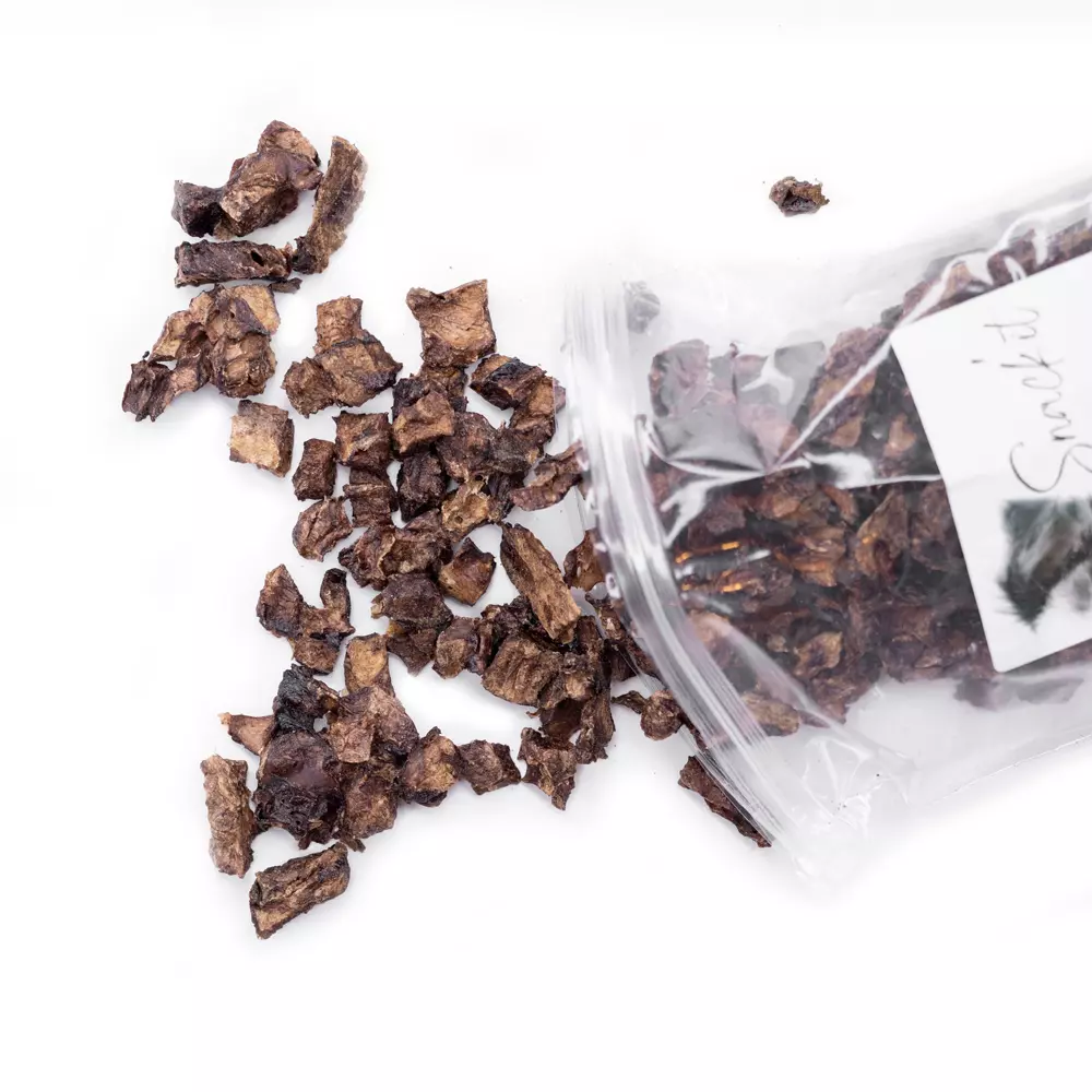 Snack'it Mini Trainers Lammelunger 200g – Naturlige og små treningsgodbiter til hund