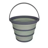 Excellent Horse Bucket Foldable Green/Gray