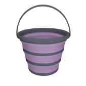 Excellent Horse Bucket Foldable Purple/Gray