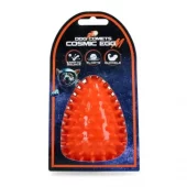 Dog Comets Cosmic Egg Oransje M – Slitesterk og flytende hundeleke med pipelyd