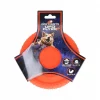 Dog Comets UFO Flyer Small Oransje – Slitesterk og flytende frisbee i skånsom TPR-gummi