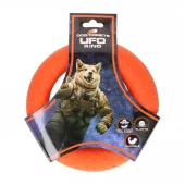 Dog Comets UFO Ring Small Oransje – Slitesterk og flytende kastering i skånsom TPR-gummi