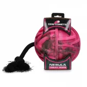 Dog Comets Nebula Treat Rope Rosa 18 cm – Robust hundeball med tau og godbithull