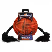 Dog Comets Nebula Tug Rope Orange – Slitesterk drakampleke med dobbelt tau og ball