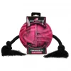 Dog Comets Nebula Tug Rope Rosa – Slitesterk drakampleke med dobbelt tau og ball