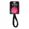 Dog Comets AstroFlex Rosa – Kasteball til hund med elastisk stropp