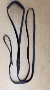Top Leather "Schæfer" Braided oiled leather leash Brun, 12mm x 250 cm