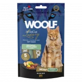 Woolf Wildcat Cream Luxury Blekksprut og Sepia 5pk – Flytende kattegodbit og fôrtopping
