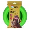 Excellent Pets No-Spill Bowl 800ml Grønn – Antisøl-skål i silikon til hund og katt