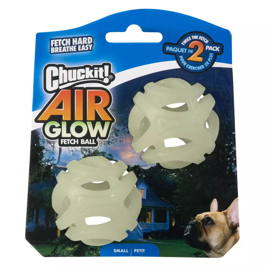 Chuckit! Air Glow Fetch Ball S (2-pk)