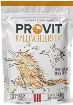 Provit Go' Biten Kyllinghjerter 40g