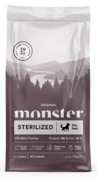 Monster Original Sterlilized Chicken/Turkey 2kg