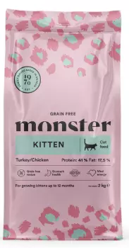 Monster GF Kitten Turkey/Chicken 2kg