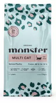 Monster Original Multi Cat Salmon/Poultry 2kg