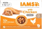 Iams Chicken In Gravy Kitten 12x85g