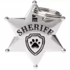 My Family Charms Sheriff Star