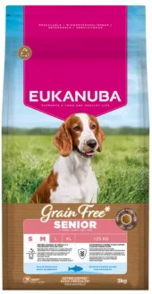Eukanuba Senior S/M Grainfree Havfisk 3kg