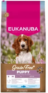 Eukanuba Puppy&Junior S/M Grainfree Havfisk 12kg