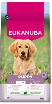 Eukanuba Puppy Large Breed Lam&Ris 12kg