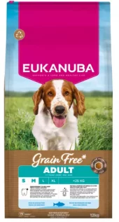 Eukanuba Adult S/M Grainfree Havfisk 12kg