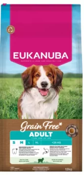 Eukanuba Adult S/M Grainfree Lam 12kg