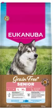 Eukanuba Senior Large Grainfree Havfisk 12kg
