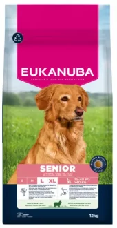 Eukanuba Senior Large Breed Lam&Ris 12kg
