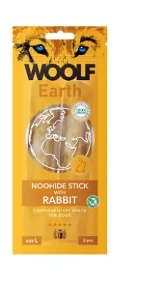 Woolf Noohide L Kanin Sticks 2stk 13cm