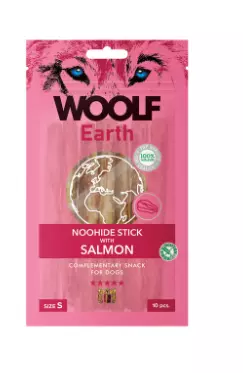 Woolf Noohide S Laks Sticks 10stk 13cm
